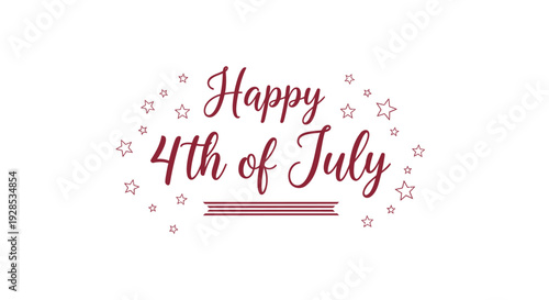 Happy 4th of July greeting
