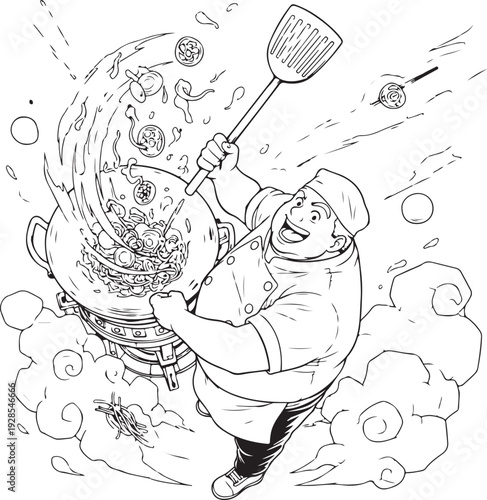 Charismatic Guild Master With Banner