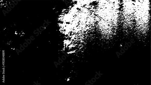 Dark black and white toned background with a distressed grunge overlay texture