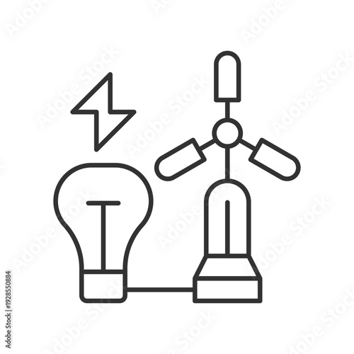 Turbine Light Icon