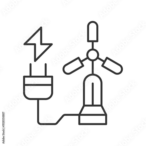 Turbine Plug Icon