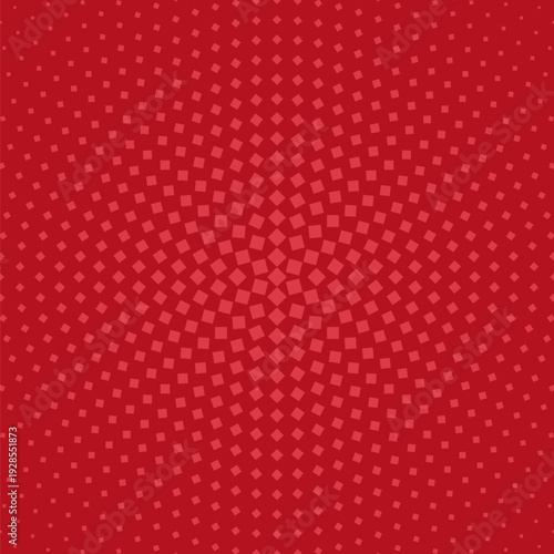 Geometrical round halftone square pattern background design