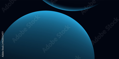 smooth gradient dark blue light studio room with copy space for you design background, vector ilustration,suit for banner, web, and presentation