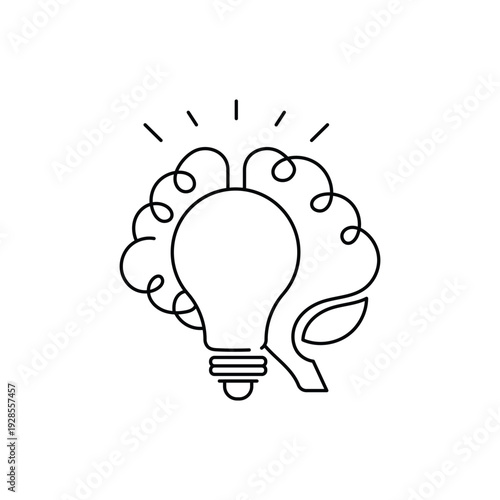 Idea Generation Lightbulb