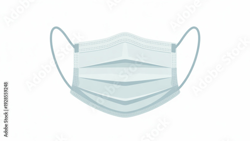 White Plastic Cup on White Background – Disposable Drink Container Mockup