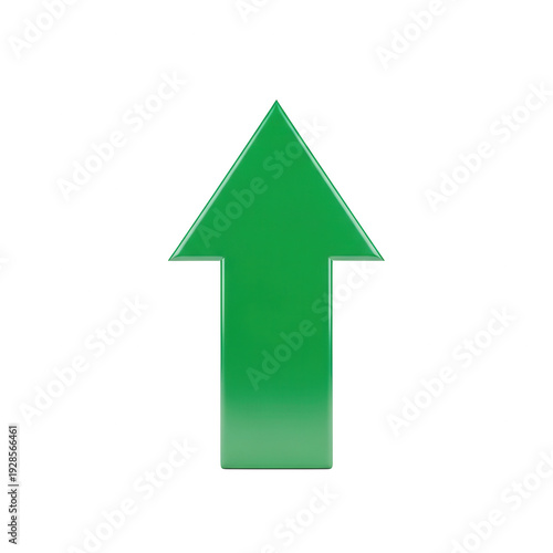 Free Download Green arrow pointing up for growth and success - GFXLoad
