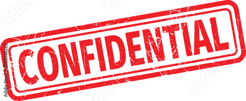 CONFIDENTIAL red rubber stamp text