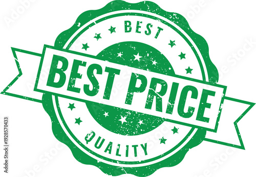 green best price quality rubber stamp with ribbon design for eco friendly discount and promotion