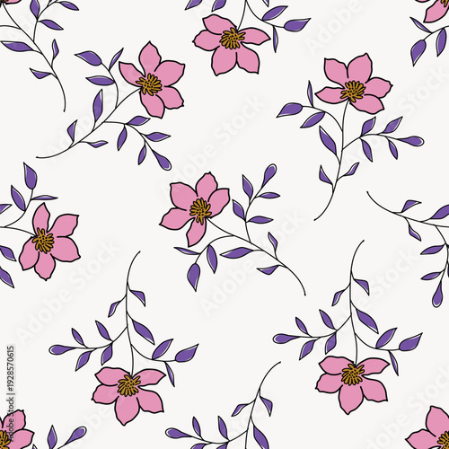 seamless floral pattern