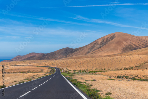 Sicasumbre astronomical viewpoint, located in Pájara, near La Pared. Fuerteventura Canary islands Spain