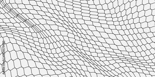 PrintMesh texture for fishing nets. Seamless pattern for sportswear or soccer goal, volleyball net, basketbal