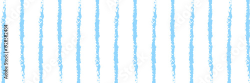 Light blue seamless watercolor stripes background. Summer pastel straight horizontal lines for fabric, textile, wrapping paper, banner, poster. Abstract strokes repeated pattern. Vector wallpaper