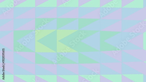 Soft Pastel Triangle Pattern Animation
