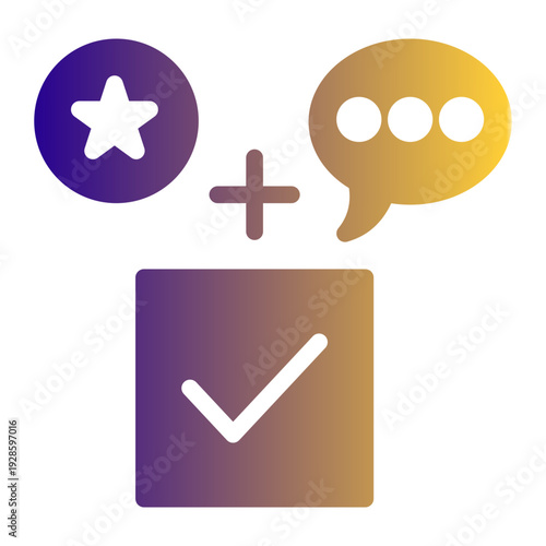 Security process requiring two different authentication methods to verify identity (Solid Gradient Style)