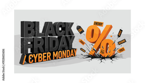 Black Friday and Cyber Monday sale with up to 70 percent off