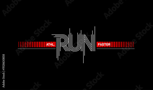 runner graphic design
