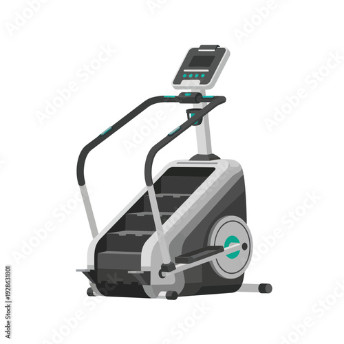 Modern Stair Climber Machine for Fitness and Cardio Workout
