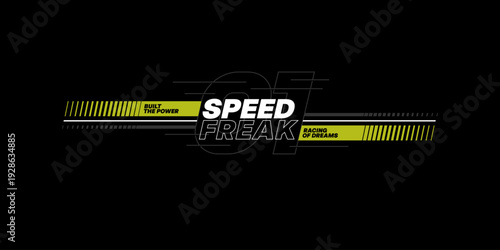 speed freak graphic
