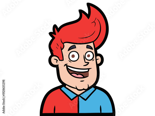 The Enthusiastic Grin vector