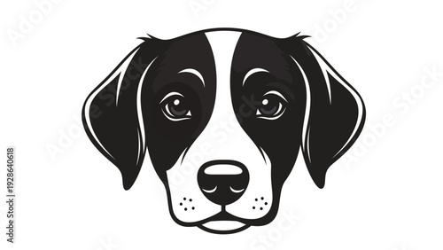 A stylish black and tan dog portrait with expressive eyes and a friendly face