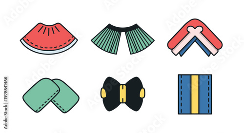 Applique Line art dynamic smooth tone illustration