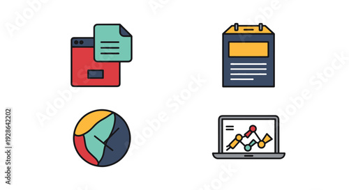 Acrylic Paint Line minimal vivid color