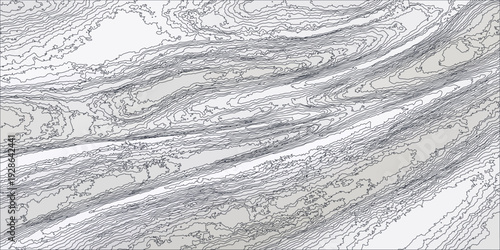 Rough frozen texture of winter snow and ice on a cold grunge wall surface creates a gray patterned backdrop for design