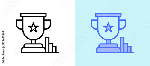 Reach Goal whitegreen icon