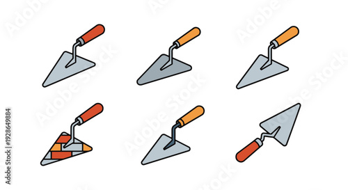 Brick Trowel Line soft tone color