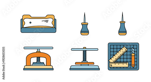 Book Binding Tool minimal contemporary color