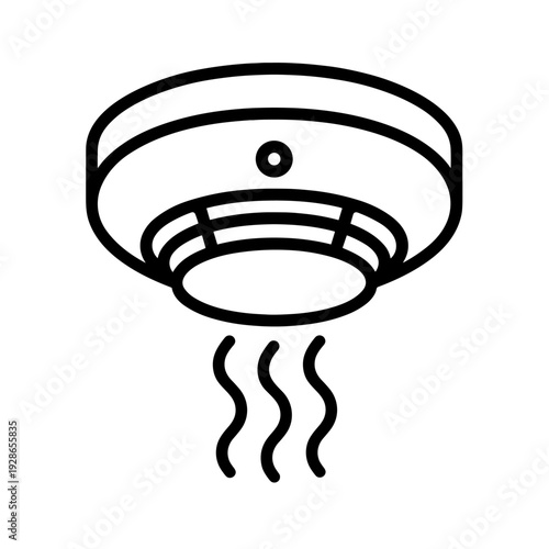 Smoke Detector Alarm for Fire Safety and Building Code