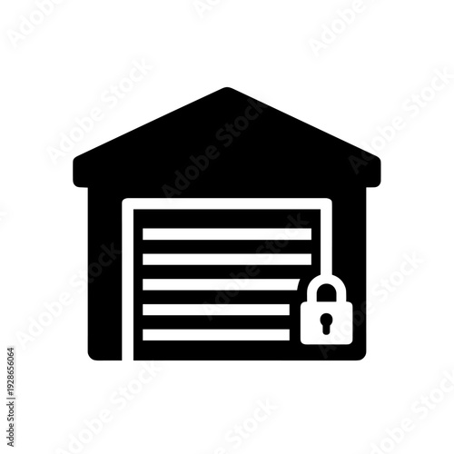 Residential Garage Door with Lock for Home Security Services