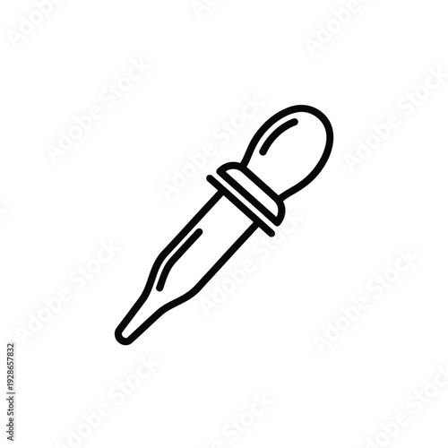 Medical Dropper Tool for Precise Liquid Measurement.