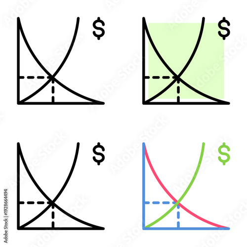 Aggregate supply icon collection of various styles for design branding, print and digital media