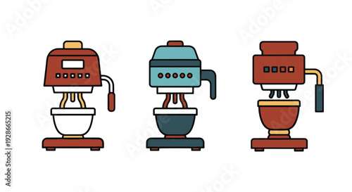 Chocolate Melter creative tone color illustration