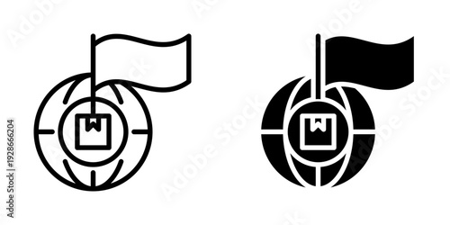 National product icon, element icon for design branding, print, and digital media