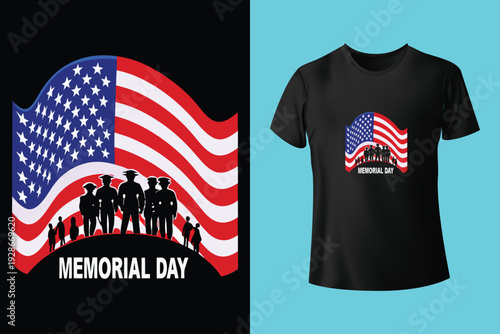 Americat - cute cat in sunglasses. Happy Independence Day, design illustration. Good for advertising, poster, announcement, invitation, party, T shirt print.