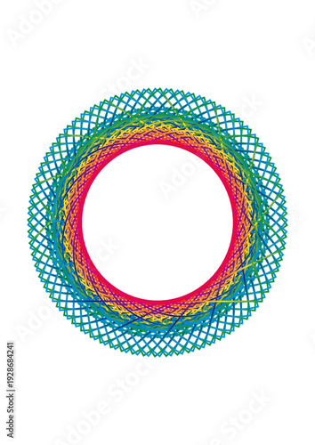 abstract colorful circle background