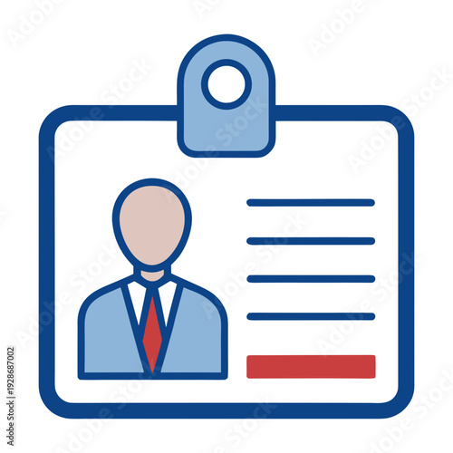 Stationery box with pencil and ruler icon, education and school supply concept illustration