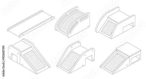 ramp designs for skateboarders and wheelchair users.