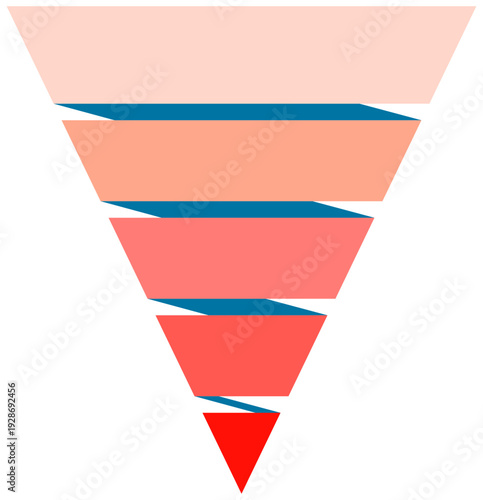マーケティングファネル構造図