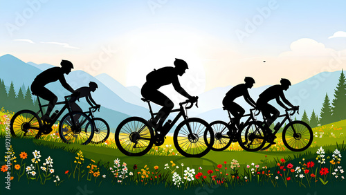 Black Silhouette of a City Skyline with Tall Buildings and Skyscrapers on White Background vector illustration