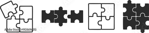Creative Jigsaw Puzzle Connection and Strategy Set