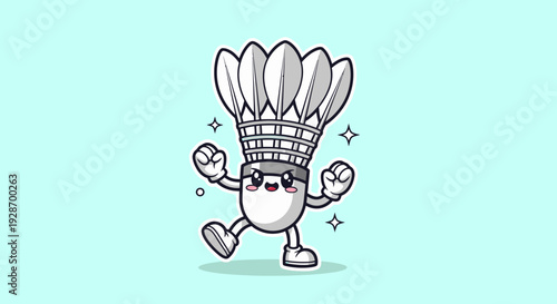 Cheerful Dancing Egg Chef Cartoon Illustration.