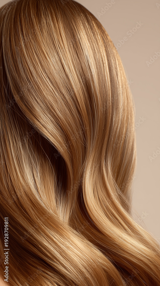 Fototapeta premium long hair style