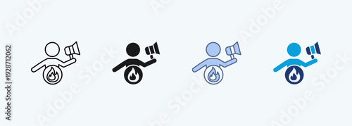 passion multiple style icon collection