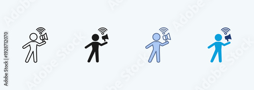 influencer multiple style icon collection