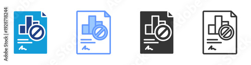 Non-Compete Agreement icon set multiple style collection