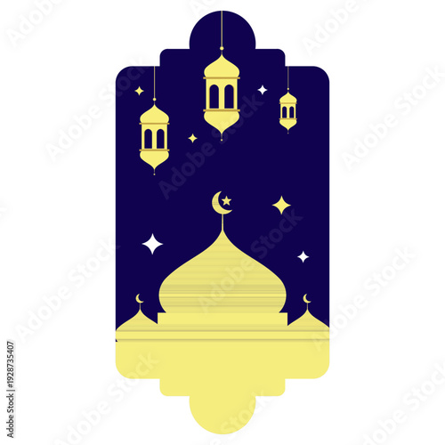  Decorative Frame for Islamic Day Celebration