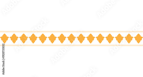 Golden gate and gold chain isolated on white background vector illustration
